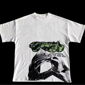 NWT Super High Gloss MF DOOM Shirt Men’s XL White Graphic Tee Streetwear HipHop